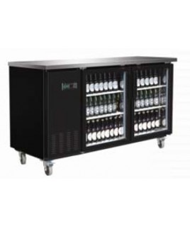 61" Back Bar Bottle Cooler w/ Glass (Serv-Ware)